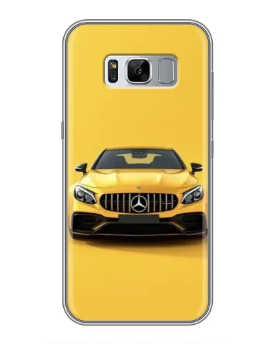 Чехол для Samsung Galaxy S8 (G950) с картинкой «Желтый Mercedes GT» Чехол для Samsung Galaxy S8 (G950) с картинкой «Желтый Mercedes GT»