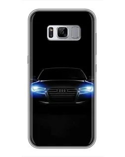 Чехол для Samsung Galaxy S8 (G950) с картинкой «Audi в неоне»