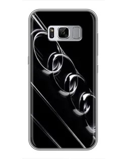 Чехол для Samsung Galaxy S8 (G950) с картинкой «Audi — абстрактные кольца»