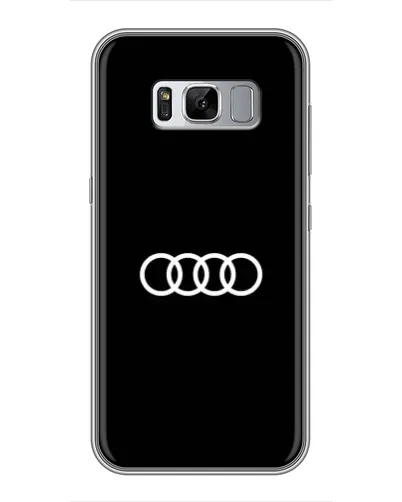 Чехол для Samsung Galaxy S8 (G950) с картинкой «Audi White Logo»