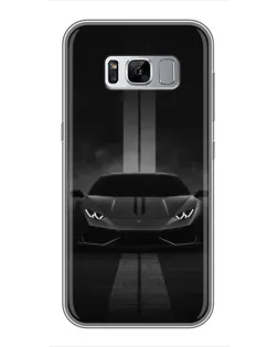 Чехол для Samsung Galaxy S8 (G950) с картинкой «Lamborghini симметрия дорог»