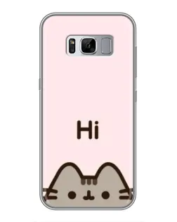 Чохол для Samsung Galaxy S8 (G950) з картинкою «Пушин каже Hi»