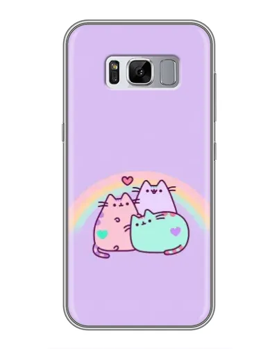 Чехол для Samsung Galaxy S8 (G950) с картинкой «Радужные Пушины»