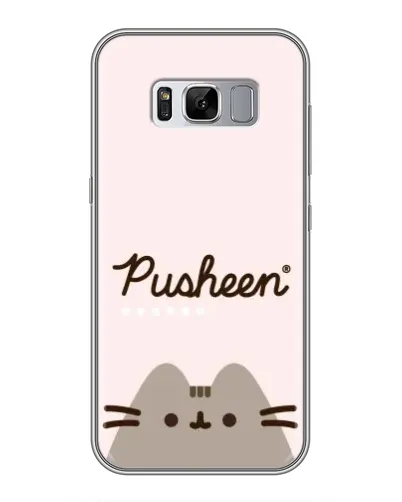 Чехол для Samsung Galaxy S8 (G950) с картинкой «Pusheen логотип»
