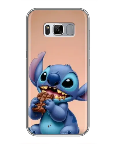 Чехол для Samsung Galaxy S8 (G950) с картинкой «Стич ест шоколад» Чехол для Samsung Galaxy S8 (G950) с картинкой «Стич ест шоколад»