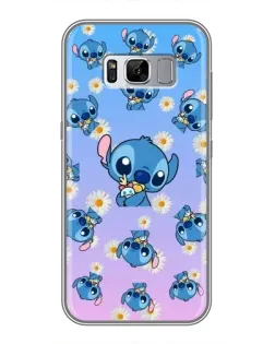 Чехол для Samsung Galaxy S8 (G950) с картинкой «Паттерн со Стичем»