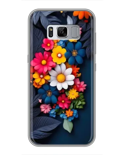 Чехол для Samsung Galaxy S8 (G950) с картинкой «Цветочная феерия»