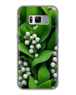 Чехол для Samsung Galaxy S8 (G950) с картинкой «Ландыши в зелени»