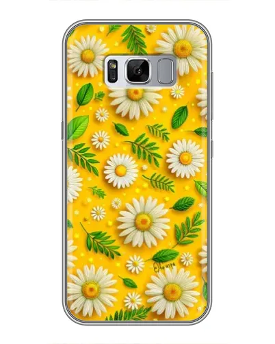 Чехол для Samsung Galaxy S8 (G950) с картинкой «Ромашковое солнце»