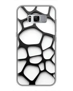 Чохол для Samsung Galaxy S8 (G950) з картинкою «Біла об'ємна сітка» Чохол для Samsung Galaxy S8 (G950) з картинкою «Біла об'ємна сітка»