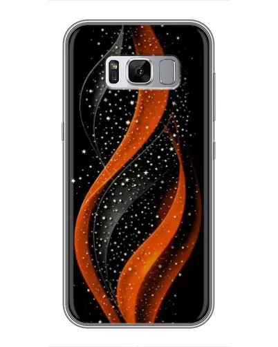 Чехол для Samsung Galaxy S8 (G950) с картинкой «Огненная звездная волна»