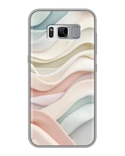 Чехол для Samsung Galaxy S8 (G950) с картинкой «Пастельные нежные волны»