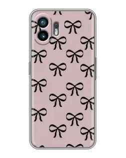 Чехол для Samsung Galaxy XCover7 Pro с картинкой «Черные бантики»