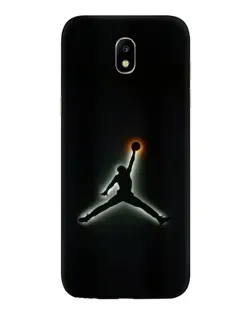 Чехол для Samsung Galaxy J5 2017 (J530F EU) с картинкой «Jordan Gradient Logo»