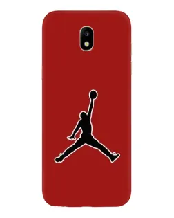 Чехол для Samsung Galaxy J5 2017 (J530F EU) с картинкой «Jordan Red Back»
