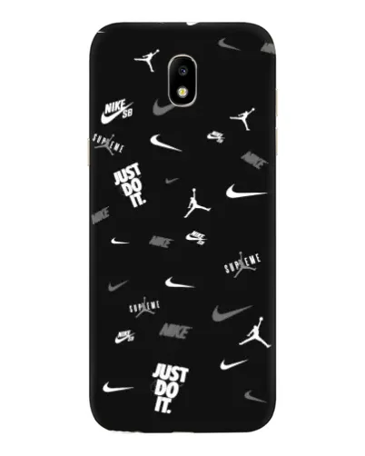 Чехол для Samsung Galaxy J5 2017 (J530F EU) с картинкой «Nike Black Pattern» Чехол для Samsung Galaxy J5 2017 (J530F EU) с картинкой «Nike Black Pattern»
