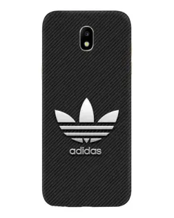Чехол для Samsung Galaxy J5 2017 (J530F EU) с картинкой «Adidas Карбоновая текстура»