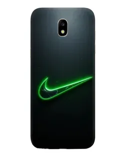Чехол для Samsung Galaxy J5 2017 (J530F EU) с картинкой «Неоновый контур Nike»
