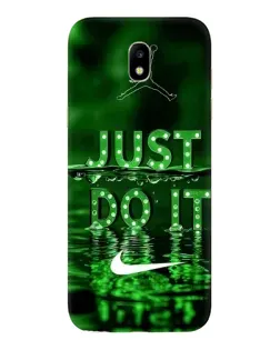 Чохол для Samsung Galaxy J5 2017 (J530F EU) з картинкою «Зелений неоновий Nike»