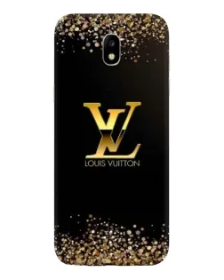 Чехол для Samsung Galaxy J5 2017 (J530F EU) с картинкой «LV — золотые искры»