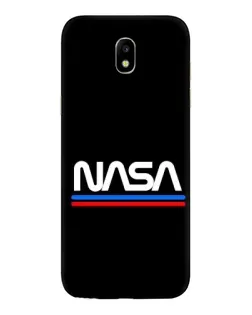 Чехол для Samsung Galaxy J5 2017 (J530F EU) с картинкой «NASA — классика Red Blue»