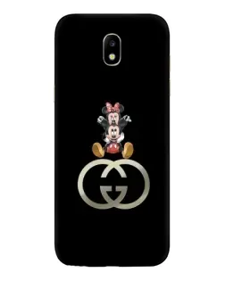 Чехол для Samsung Galaxy J5 2017 (J530F EU) с картинкой «Минни Маус на лого»