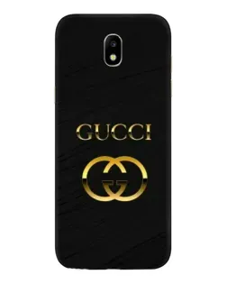 Чехол для Samsung Galaxy J5 2017 (J530F EU) с картинкой «Золотой логотип Gucci»