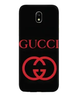 Чехол для Samsung Galaxy J5 2017 (J530F EU) с картинкой «Gucci — красный логотип»