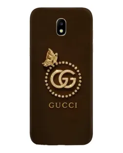 Чехол для Samsung Galaxy J5 2017 (J530F EU) с картинкой «Gucci — золотая бабочка»