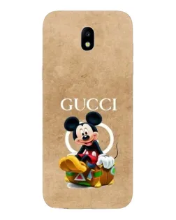 Чехол для Samsung Galaxy J5 2017 (J530F EU) с картинкой «Микки Маус Gucci — крафт»