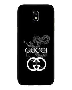Чехол для Samsung Galaxy J5 2017 (J530F EU) с картинкой «Gucci — серебряная змея»