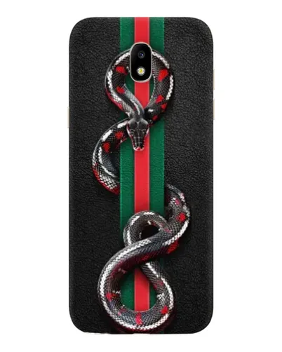 Чехол для Samsung Galaxy J5 2017 (J530F EU) с картинкой «Gucci — змея на полосе» Чехол для Samsung Galaxy J5 2017 (J530F EU) с картинкой «Gucci — змея на полосе»