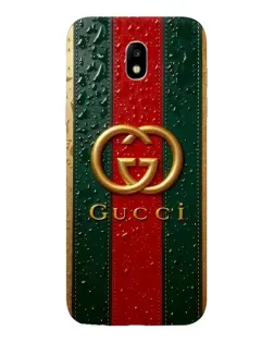 Чехол для Samsung Galaxy J5 2017 (J530F EU) с картинкой «Gucci — фирменная полоса и золото» Чехол для Samsung Galaxy J5 2017 (J530F EU) с картинкой «Gucci — фирменная полоса и золото»