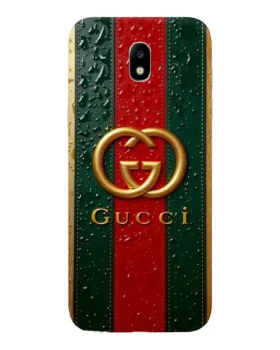 Чехол для Samsung Galaxy J5 2017 (J530F EU) с картинкой «Gucci — фирменная полоса и золото» Чехол для Samsung Galaxy J5 2017 (J530F EU) с картинкой «Gucci — фирменная полоса и золото»