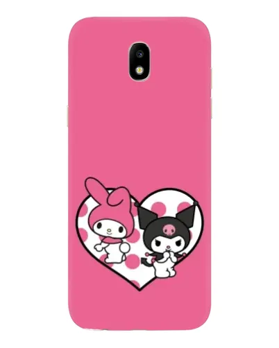 Чехол для Samsung Galaxy J5 2017 (J530F EU) с картинкой «Kuromi и My Melody»