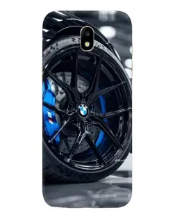 Чехол для Samsung Galaxy J5 2017 (J530F EU) с картинкой «Колесо BMW вблизи»