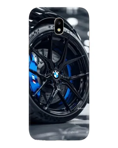 Чехол для Samsung Galaxy J5 2017 (J530F EU) с картинкой «Колесо BMW вблизи»