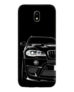 Чехол для Samsung Galaxy J5 2017 (J530F EU) с картинкой «Темный силуэт BMW»