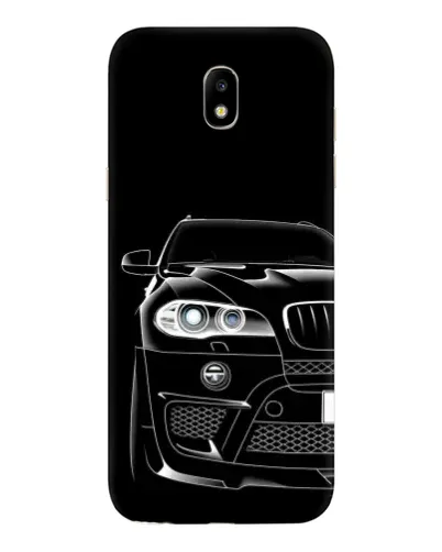 Чехол для Samsung Galaxy J5 2017 (J530F EU) с картинкой «Темный силуэт BMW»