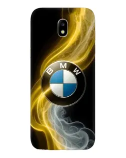 Чехол для Samsung Galaxy J5 2017 (J530F EU) с картинкой «Золотистый дым BMW»