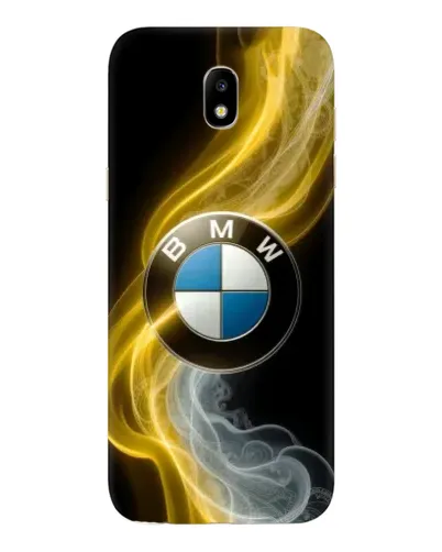 Чехол для Samsung Galaxy J5 2017 (J530F EU) с картинкой «Золотистый дым BMW»