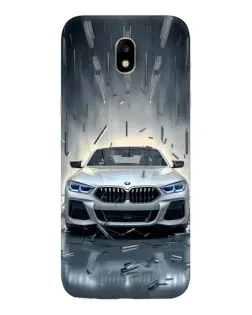 Чехол для Samsung Galaxy J5 2017 (J530F EU) с картинкой «BMW в свете фар»