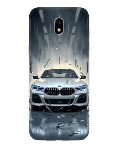Чехол для Samsung Galaxy J5 2017 (J530F EU) с картинкой «BMW в свете фар»