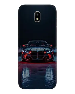 Чехол для Samsung Galaxy J5 2017 (J530F EU) с картинкой «BMW на мокрой дороге»