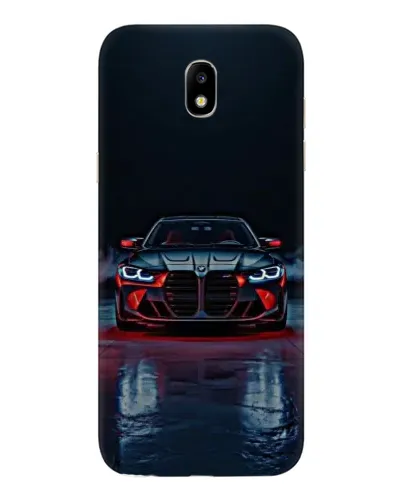 Чехол для Samsung Galaxy J5 2017 (J530F EU) с картинкой «BMW на мокрой дороге»