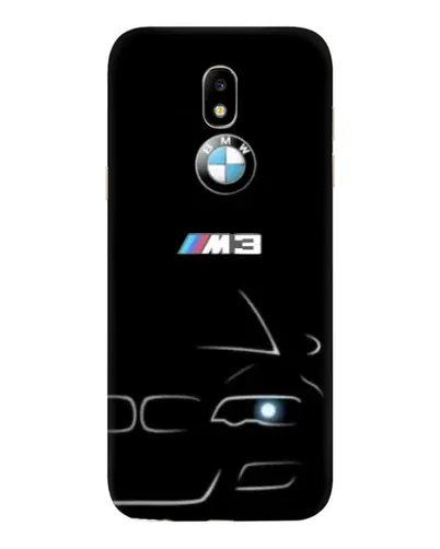 Чехол для Samsung Galaxy J5 2017 (J530F EU) с картинкой «Минималистичный принт BMW M3»