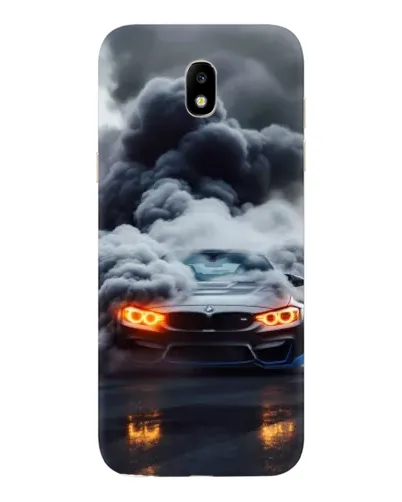 Чехол для Samsung Galaxy J5 2017 (J530F EU) с картинкой «BMW в дыму»