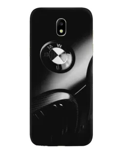 Чехол для Samsung Galaxy J5 2017 (J530F EU) с картинкой «Эмблема BMW — макро»