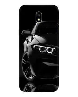 Чохол для Samsung Galaxy J5 2017 (J530F EU) з картинкою «Чорна BMW — профіль»