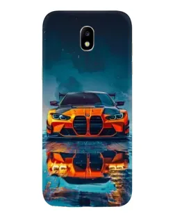 Чохол для Samsung Galaxy J5 2017 (J530F EU) з картинкою «BMW — золота емблема»